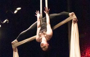 Aerial Silk classes at DanceWorks Performing Arts