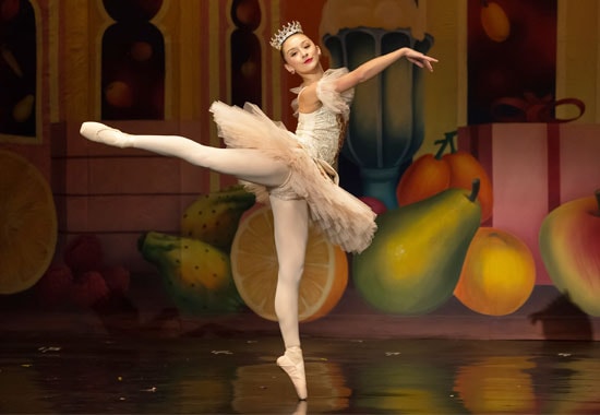 Sugar Plum Fairy in The Nutcracker presented by Vancouver City Ballet & DanceWorks Performing Arts