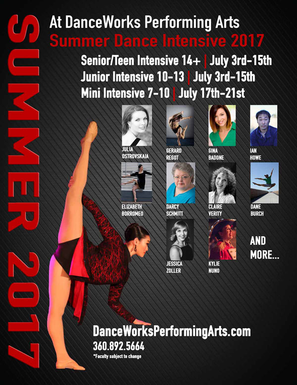 National Summer Dance Intensive at DanceWorks Performing Arts