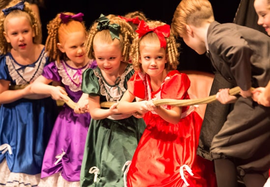 Party Scene in The Nutcracker presented by Friends of DanceWorks, Vancouver City Ballet & DanceWorks Performing Arts